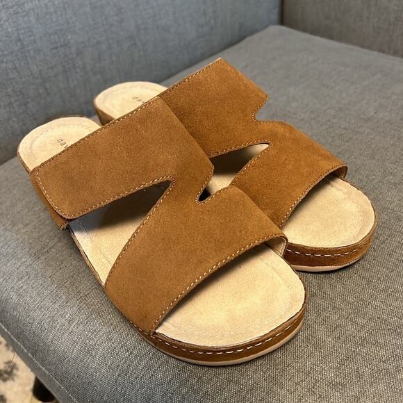 David Tate Laurel size 9 wide wedge sandal - Picture 3 of 9